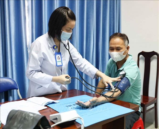 Sắp tới bệnh viện sẽ thành lập Trung tâm Sản nhi, Trung tâm Cấp cứu can thiệp tim mạch, Trung tâm Chấn thương - Phục hồi chức năng… nhằm giảm gánh nặng chi phí điều trị và đi lại cho bệnh nhân và người thân. Ảnh: Thanh Tùng - TTXVN