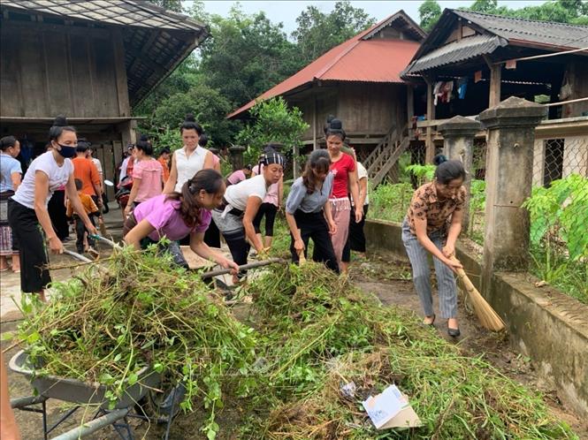  Hội Liên hiệp Phụ nữ tỉnh Lai Châu có nhiều cách làm sáng tạo, lồng ghép các hoạt động, chương trình; tạo sự chuyển biến tích cực trong phát triển kinh tế - xã hội và bảo vệ môi trường, góp phần xây dựng nông thôn mới địa phương. Ảnh: Việt Hoàng - TTXVN
