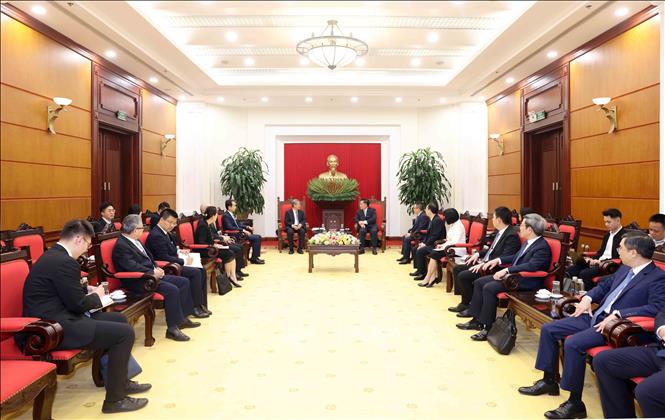 Quang cảnh buổi tiếp. Ảnh: Phương Hoa - TTXVN