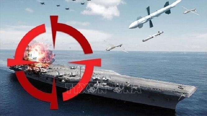 Lực lượng Houthi ở Yemen tiến hành cuộc tấn công mới nhằm vào các tàu chiến Mỹ ở Biển Đỏ. Ảnh: IRNA/TTXVN