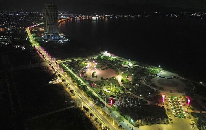 Thành phố Phan Rang – Tháp Chàm được mở rộng, hạ tầng khang trang. Ảnh: Trần Việt - TTXVN