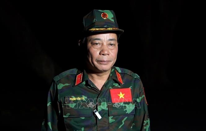 Major General Pham Van Ty, head of the Vietnamese mission. VNA/Photo by courtesy