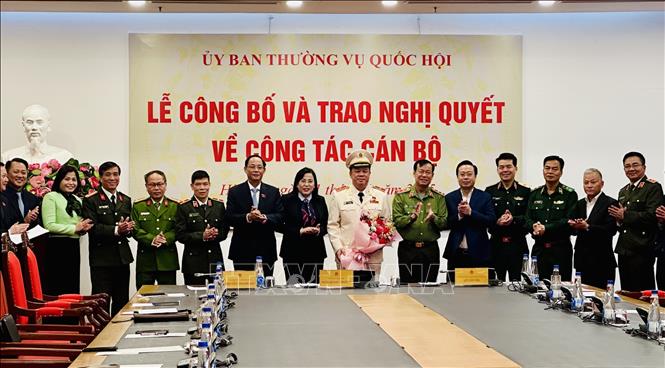 Các đại biểu tại buổi lễ. Ảnh: Việt Đức – TTXVN