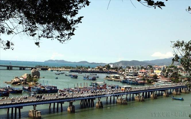 Một góc thành phố Nha Trang, tỉnh Khánh Hòa (2010). Ảnh: Hữu Oai-TTXVN.