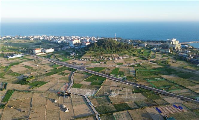 The island has over 320ha for cultivating onions and garlic, yielding about 3,000 tonnes a year. VNA Photo