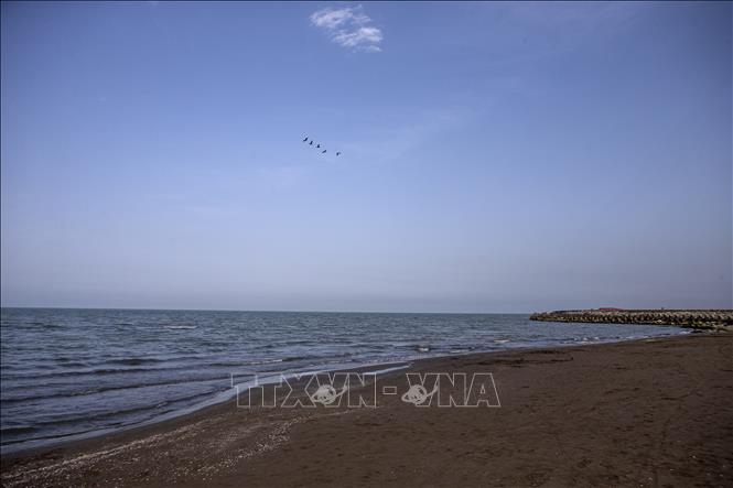 (Tư liệu) Bờ biển Caspi tại Ramsar, Iran. Ảnh: THX/TTXVN