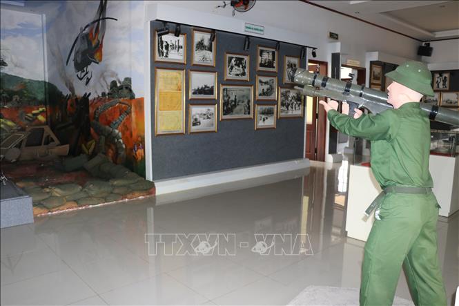 Bảo tàng chiến dịch Đường 14 - Phước Long nơi lưu giữ hiện vật lịch sử. Ảnh: K GỬIH-TTXVN
