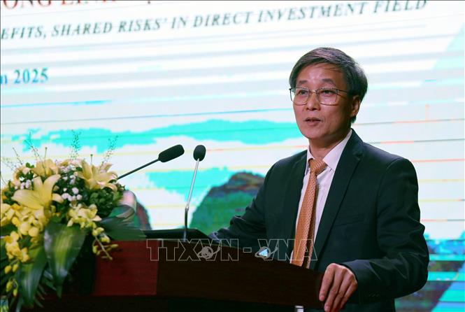 Ông Nguyễn Khánh Ngọc, Chủ tịch Hội Luật gia Việt Nam phát biểu. Ảnh: Đức Hiếu - TTXVN