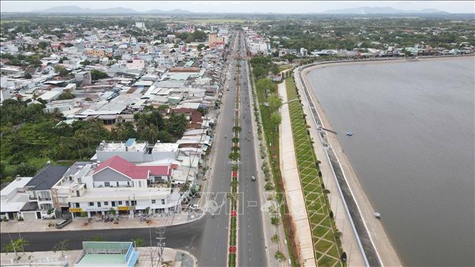 Góc trung tâm huyện Xuyên Mộc. Ảnh: Đoàn Mạnh Dương-TTXVN