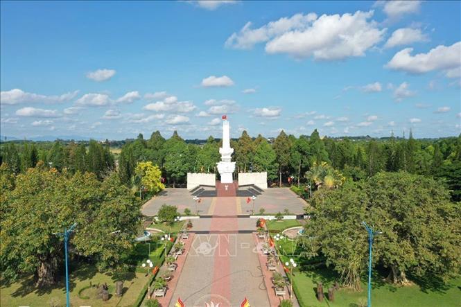 Tượng đài chiến thắng Bình Giã, huyện Châu Đức (Bà Rịa-Vũng Tàu). Ảnh: Hoàng Nhị - TTXVN