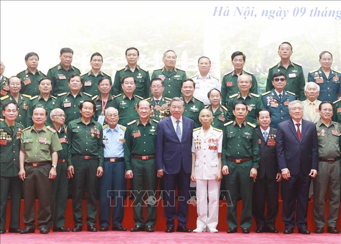Tổng Bí thư Tô Lâm và các đại biểu.Ảnh: Thống Nhất- TTXVN
