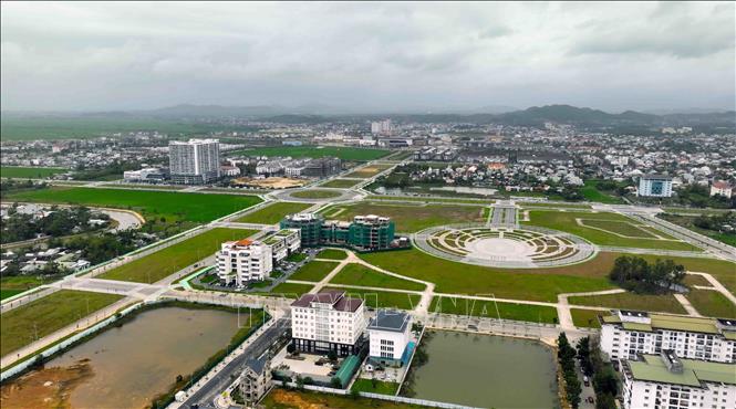 Khu hành chính mới của thành phố Huế thuộc quận Thuận Hoá. Ảnh: Vũ Sinh - TTXVN