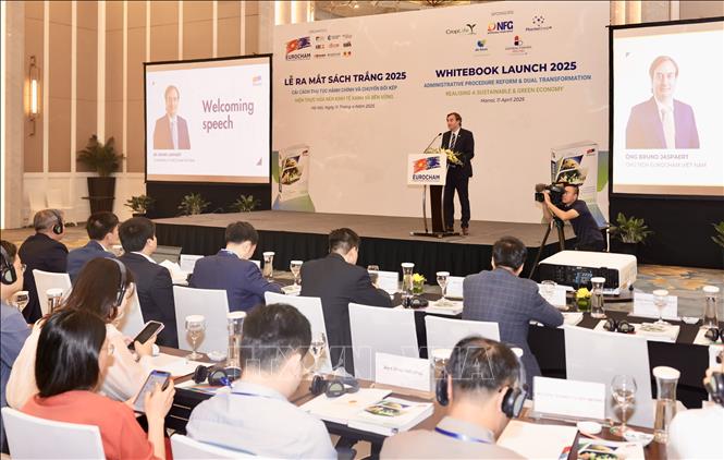 Quang cảnh lễ ra mắt. Ảnh: Trần Việt - TTXVN 