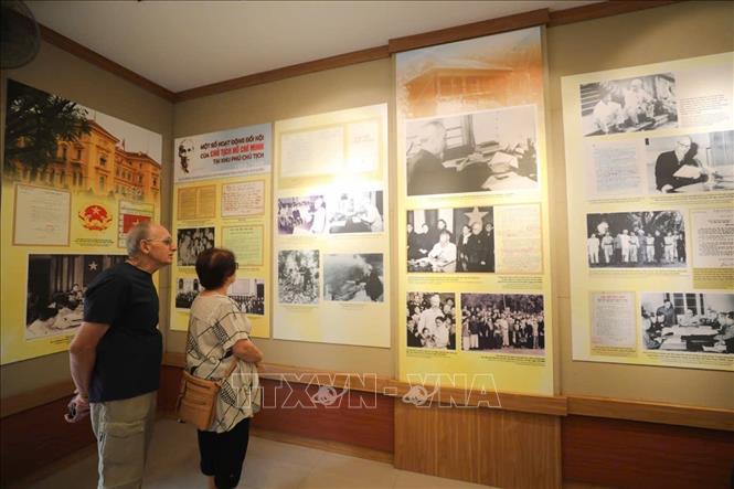 All documents and artifacts at the Relic are mostly intact as they were when President Ho Chi Minh lived and worked here. VNA Photo: Thanh Tùng