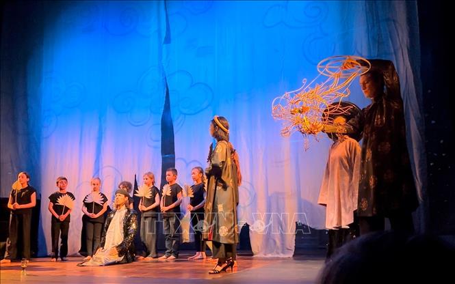 A scene from the play 