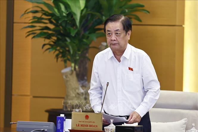 Phó Chủ tịch Quốc hội Lê Minh Hoan phát biểu. Ảnh: Doãn Tấn - TTXVN