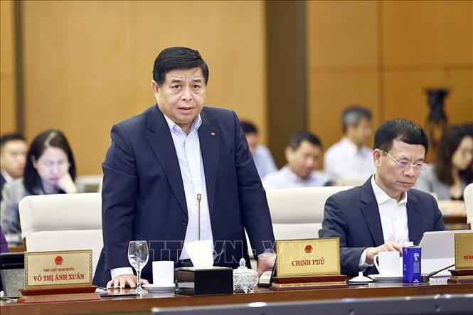 Phó Thủ tướng Chính phủ Nguyễn Chí Dũng phát biểu. Ảnh: Doãn Tấn - TTXVN