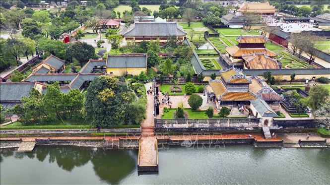 Vườn Thượng uyển (thuộc Quần thể di tích cố đô Huế). Ảnh: Vũ Sinh - TTXVN