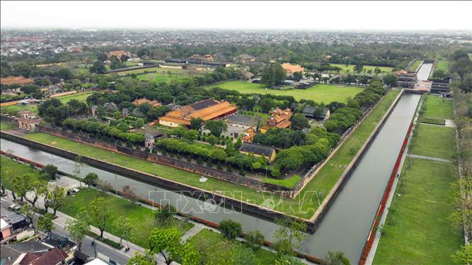 Một góc Đại nội Huế. Ảnh: Vũ Sinh - TTXVN