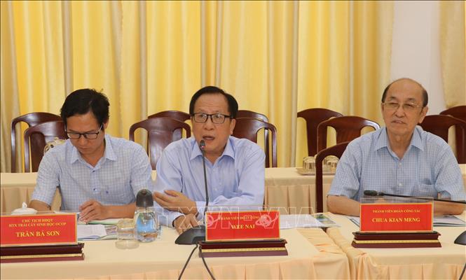 Ông Wee Nai, Thành viên  của H2G Green Limited, Singapore phát biểu. Ảnh: Ngọc Thiện- TTXVN 
