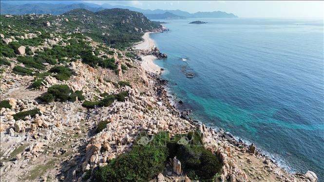 Vẻ đẹp của Công viên đá Vườn quốc gia Núi Chúa (Ninh Thuận). Ảnh: Nguyễn Thành - TTXVN