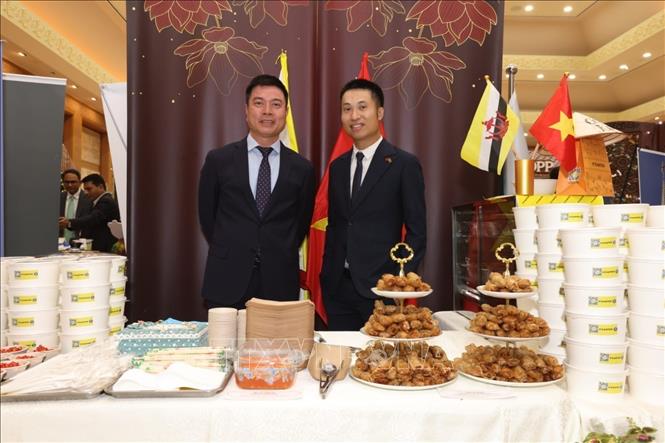 Vietnamese Embassy's booth at the event. VNA Photo/Photo by courtesy