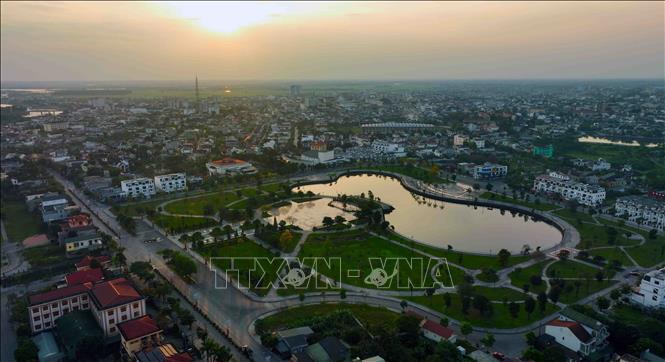 Theo Đề án, Thành phố Đông Hà còn phường Đông Hà (sáp nhập phường 1, 3, 4, Đông Giang, Đông Thanh) và phường Nam Đông Hà (sáp nhập phường 2, 5, Đông Lễ, Đông Thanh). Ảnh: Vũ Sinh – TTXVN