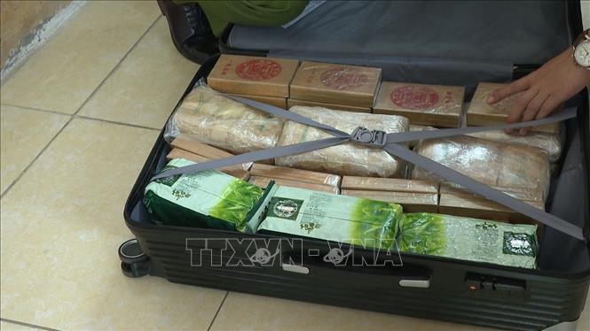 Tang vật bị thu giữ. Ảnh: TTXVN phát