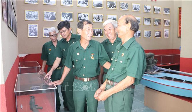 Khu di tích góp phần gìn giữ, phát huy truyền thống cách mạng. Ảnh: Hồng Thái - TTXVN