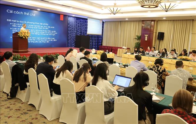 Quang cảnh hội thảo. Ảnh: Xuân Anh – TTXVN
