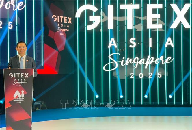 Đại sứ Việt Nam tại Singapore Trần Phước Anh phát biểu khai mạc 