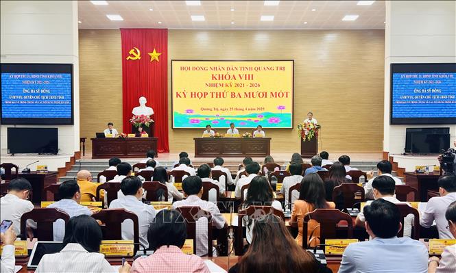 Quang cảnh kỳ họp. Ảnh: Nguyên Linh – TTXVN