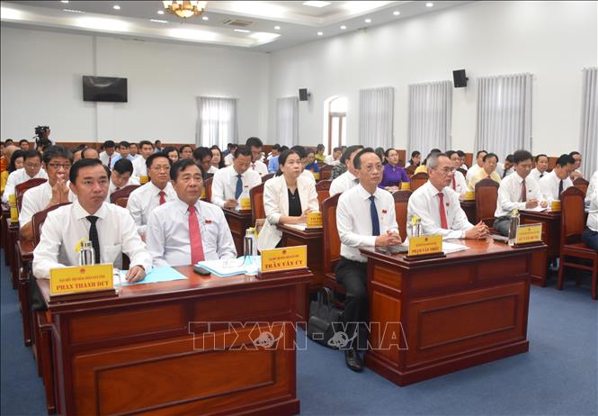 Các đại biểu tham dự kỳ họp. Ảnh: Chanh Đa - TTXVN