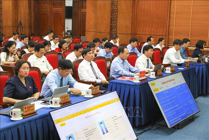 Các đại biểu tham dự Kỳ họp. Ảnh: Xuân Tư - TTXVN