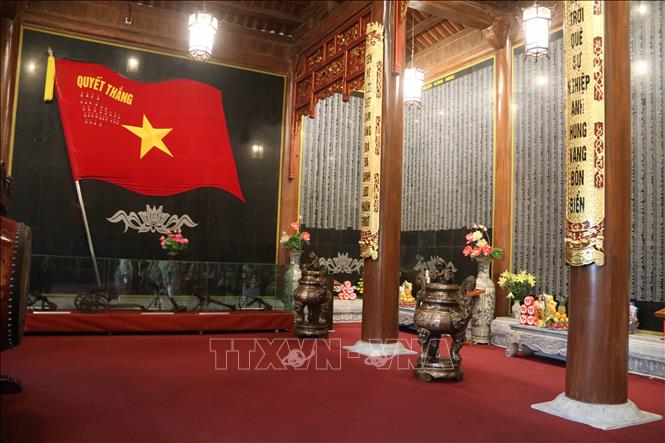 Đền thờ Liệt sĩ Thái Bình là địa chỉ giáo dục truyền thống cách mạng cho thế hệ trẻ. Ảnh: Thu Hoài - TTXVN