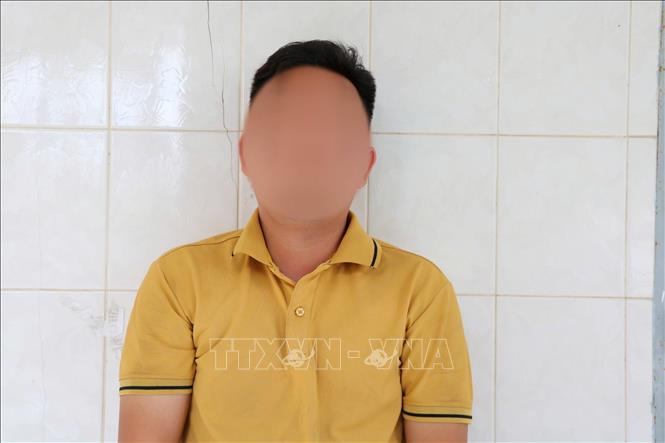 Đối tượng Nguyễn Minh Giới. Ảnh: TTXVN phát