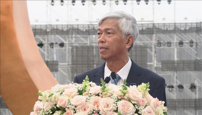 Vice Chairman of the Ho Chi Minh City's People’s Committee Vo Van Hoan speaks at the inauguration ceremony. VNA Photo: Đinh Hằng