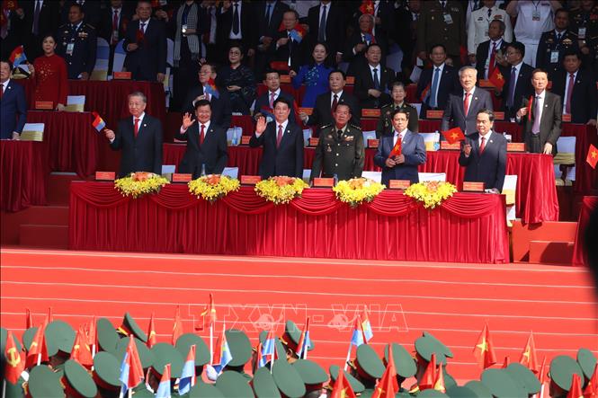 Delegates attend the ceremony. VNA Photo