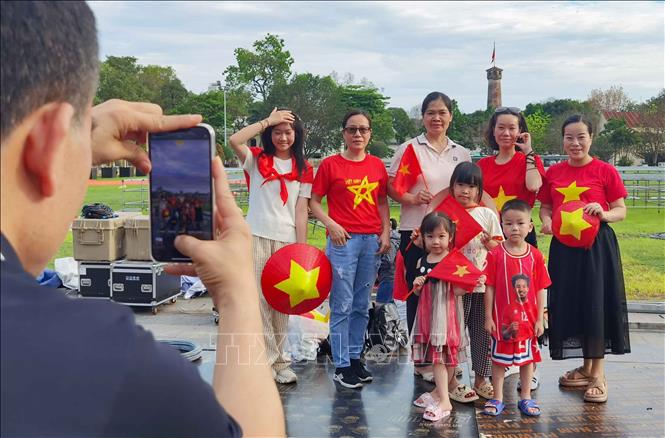Di sản thế giới Hoàng thành Thăng Long, điểm đến lý tưởng dành cho du khách khi đến với Thủ đô Hà Nội. Ảnh: Thanh Tùng - TTXVN 