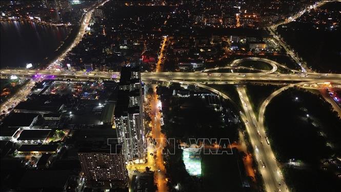 Cửa ngõ phía Nam Thủ đô thông thoáng trong chiều tối cuối cùng của kỳ nghỉ lễ 30/4 - 1/5. Ảnh: Quốc Khánh - TTXVN