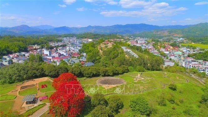 Di tích Đồi A1, nơi diễn ra trận chiến khốc liệt nhất của Chiến dịch Điện Biên Phủ cách đây 71 năm. Ảnh: Xuân Tư – TTXVN