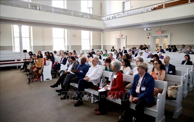 The participants in the event. VNA/Photo by courtesy