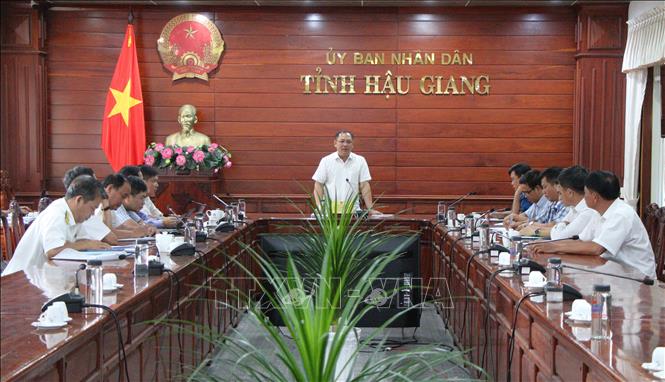 Quang cảnh buổi làm việc. Ảnh: Nguyễn Hằng - TTXVN