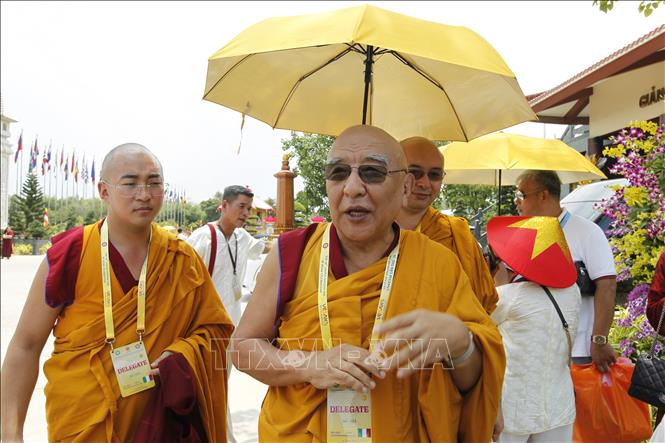 Đông đảo đại biểu trong nước và quốc tế tham dự Đại lễ Vesak Liên hợp Quốc 2025. Ảnh: Thanh Vũ-TTXVN