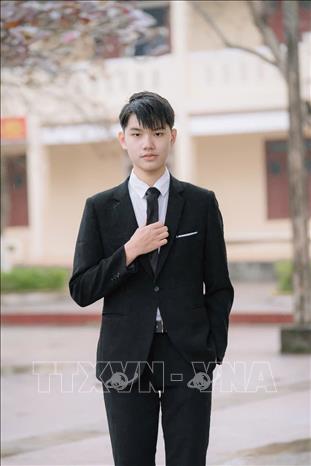 Chân dung em Nguyễn Đức Lương, Thủ khoa kỳ thi Đánh giá tư duy năm 2025 Ảnh: TTXVN phát