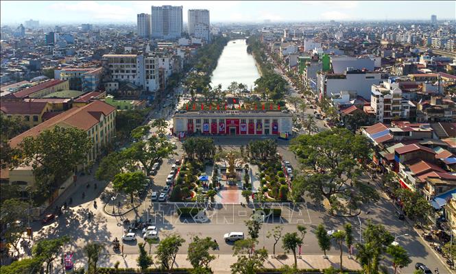 Một góc thành phố Hải Phòng. Ảnh: TTXVN phát