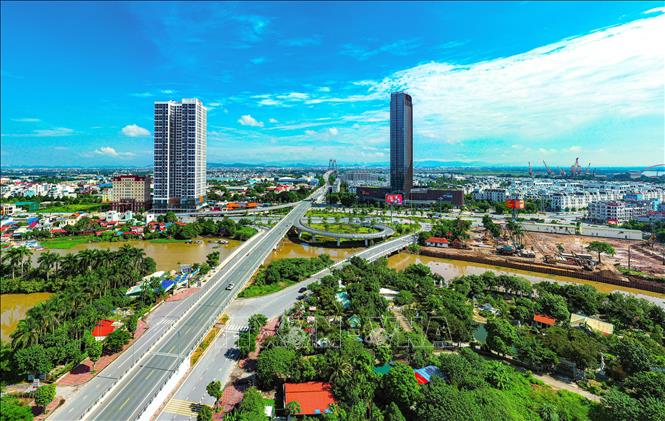 Một góc thành phố Hải Phòng. Ảnh: TTXVN phát