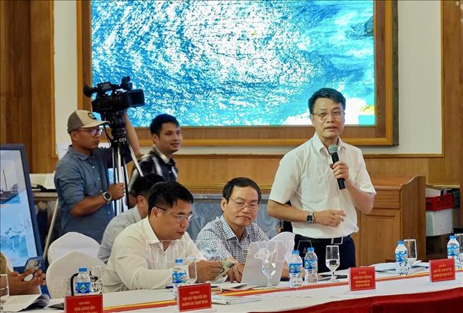 Ông Nguyễn Văn Hiểu, Phó Trưởng Ban Tuyên giáo và Dân vận Thành ủy Hải Phòng phát biểu. Ảnh: Minh Huệ-TTXVN
