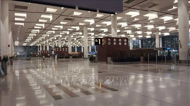 Sân bay quốc tế Islamabad (Pakistan) đóng cửa ngày 7/5/2025. Ảnh: THX/TTXVN