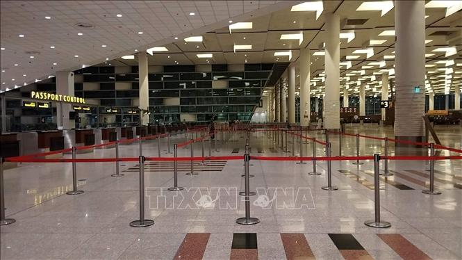 Sân bay quốc tế Islamabad (Pakistan) đóng cửa ngày 7/5/2025. Ảnh: THX/TTXVN